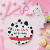 Assiettes En Carton Lieu dalmate Anniversaire (Fête)