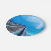 Assiettes En Carton Ligne de Navarre Beach (Angle)