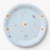 Assiettes En Carton Lilac Bloomlets  (Devant)