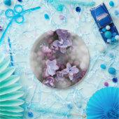 Assiettes En Carton Lilac fleurit (Fête)