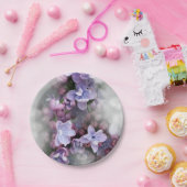 Assiettes En Carton Lilac fleurit (Fête)