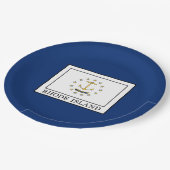 Assiettes En Carton L'île Rhode (Angle)