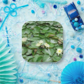 Assiettes En Carton Lillies d'eau (Fête)