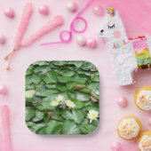 Assiettes En Carton Lillies d'eau (Fête)