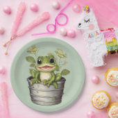 Assiettes En Carton Lily Pads de la vie (Fête)