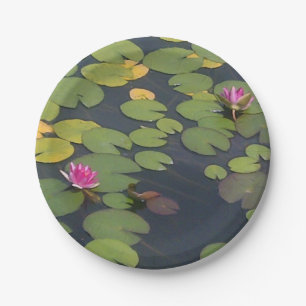 Assiettes En Carton Lilypad Pond Peinture Monet
