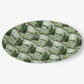 ASSIETTES EN CARTON LIMITE DE LA VALLÉE MONOGRAMME FLORALE (Angle)