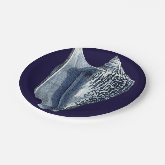 Assiettes En Carton L'indigo écosse I (Angle)