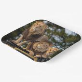 Assiettes En Carton Lion (Angulaire)