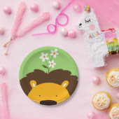 Assiettes En Carton Lion (Fête)