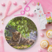 ASSIETTES EN CARTON LION (Fête)