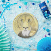 Assiettes En Carton Lion (Fête)