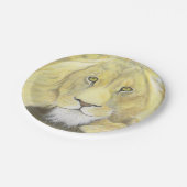 Assiettes En Carton Lion (Angle)