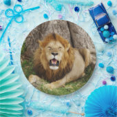 Assiettes En Carton Lion au Massai Mara 1 (Fête)