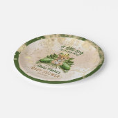 Assiettes En Carton Lion Cub Un Petit Roi Est En Chemin Baby shower (Angle)