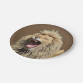 Assiettes En Carton Lion haute tension (Angle)