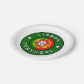 Assiettes En Carton Lisbonne Portugal (Angle)