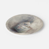 Assiettes En Carton Lit bébé Shabby Chic Blue (Angle)