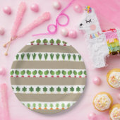 Assiettes En Carton Lits de jardin (Fête)