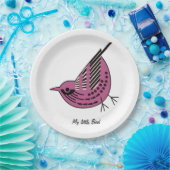Assiettes En Carton Litte Birdy (Fête)