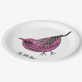 Assiettes En Carton Litte Birdy (Angle)