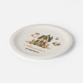 Assiettes En Carton Little Boho Anniversaire Bash (Angle)