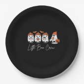 Assiettes En Carton Little Boo Crew Minimal Clean Design (Devant)