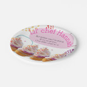Assiettes En Carton Little Chef Cupcake Baking Party (Angle)