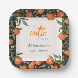 Assiettes En Carton Little Cutie est sur le Baby shower Way