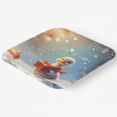 Assiettes En Carton Little Duck Holiday Paper Plate (Angulaire)