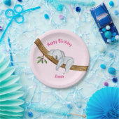 Assiettes En Carton Little Koala Joyeux anniversaire (Fête)