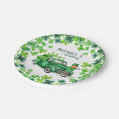Assiettes En Carton Little Leprechaun Camion fête d'anniversaire (Angle)