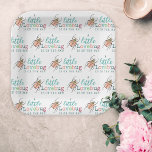 Assiettes En Carton Little Love Bug sur le chemin Baby shower<br><div class="desc">Pour votre adorable baby shower à thème Little Love Bug, nos assiettes mignonnes et colorées sont un complément parfait! Avec un bousier rose aquarelle avec des détails sur le coeur et un texte amusant qui dit : "Un petit lovebug est en route!", ces assiettes vont donner vie à vos tables...</div>