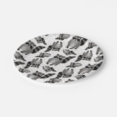 Assiettes En Carton Little Raccoon Rascal vient dîner (Angle)