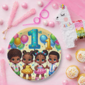 Assiettes En Carton Little Stars First Birthday Bash (Fête)