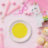 Assiettes En Carton Little Sunshine est sur le chemin Baby shower neut (Fête)