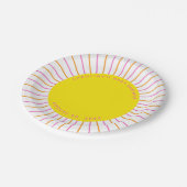 Assiettes En Carton Little Sunshine est sur le chemin Baby shower neut (Angle)