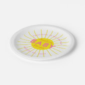 Assiettes En Carton Little Sunshine est sur le chemin Baby shower neut (Angle)