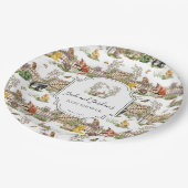 Assiettes En Carton Little Wonders | Baby shower Spring Garden (Angle)