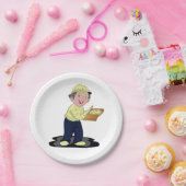 Assiettes En Carton Livraison de pizza Boy Aliments Plaques de papier (Fête)