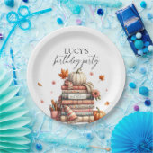 Assiettes En Carton Livre d'automne Chapitre un automne fête d'anniver (Fête)