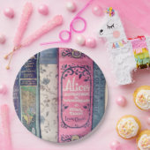 Assiettes En Carton Livre de contes/Alice dans la plaque à papier du (Fête)