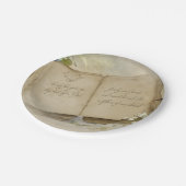 Assiettes En Carton Livre du 75e anniversaire (Angle)