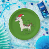Assiettes En Carton Llama Christmas Enfants mignonne Drôle (Fête)