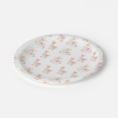 Assiettes En Carton Llama, Filles Alpaca Anniversaire (Angle)