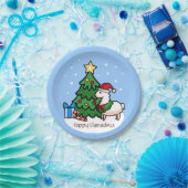 Assiettes En Carton Llamadays heureux (Fête)