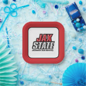 Assiettes En Carton Logo d'état de Jacksonville State University JAX S (Fête)