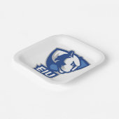 Assiettes En Carton Logo Eastern Illinois University Panthers (Angulaire)