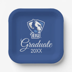 Assiettes En Carton Logo Eastern Illinois University Panthers