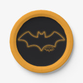 Assiettes En Carton Logo Gotham Knights Batgirl (Devant)